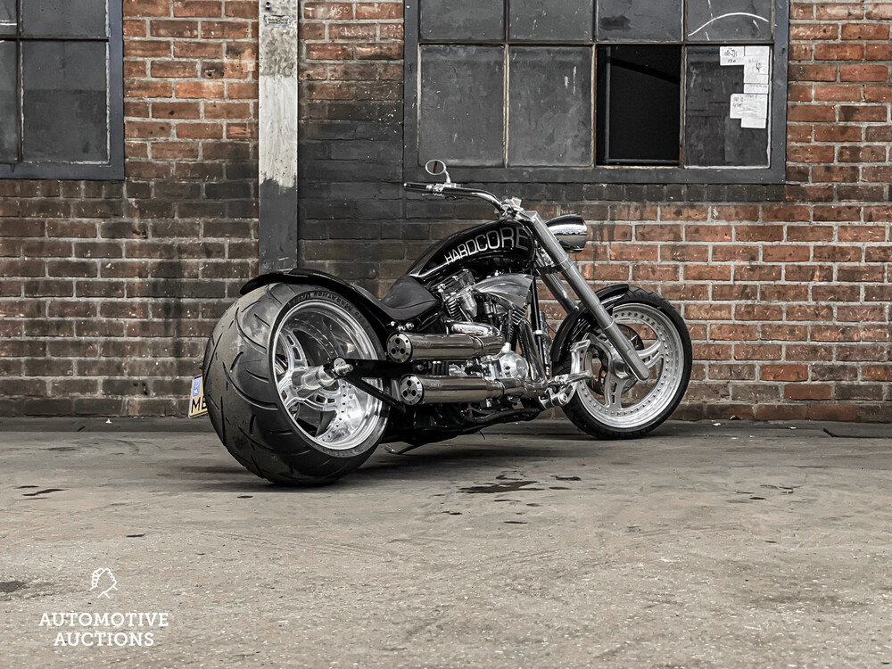 Walz Hardcore Cycles NL Dragstyle Chopper -1600cc S&S- 2002, 65-MB-GV