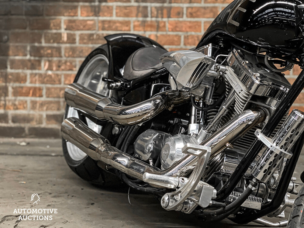 Walz Hardcore Cycles NL Dragstyle Chopper -1600cc S&S- 2002, 65-MB-GV