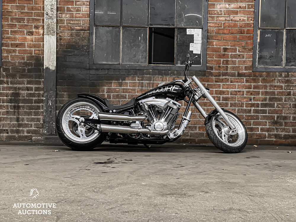 Walz Hardcore Cycles NL Dragstyle Chopper -1600cc S&S- 2002, 65-MB-GV