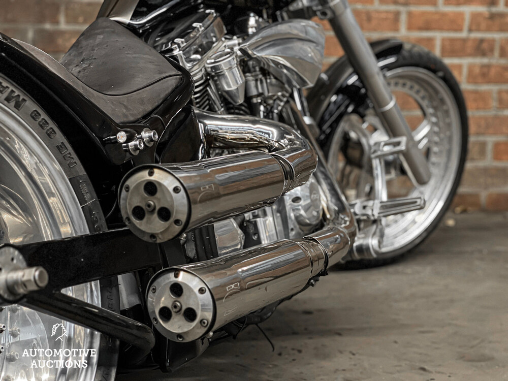 Walz Hardcore Cycles NL Dragstyle Chopper -1600cc S&S- 2002, 65-MB-GV