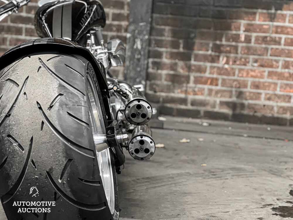 Walz Hardcore Cycles NL Dragstyle Chopper -1600cc S&S- 2002, 65-MB-GV