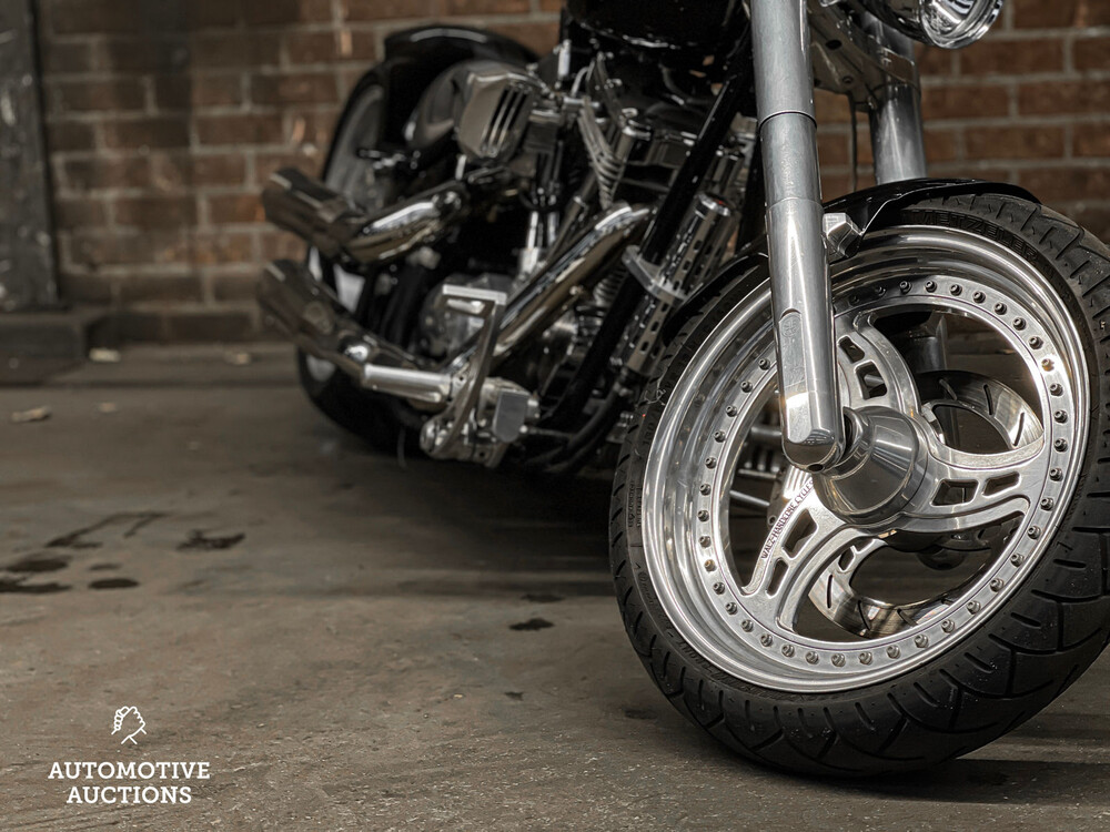 Walz Hardcore Cycles NL Dragstyle Chopper -1600cc S&S- 2002, 65-MB-GV