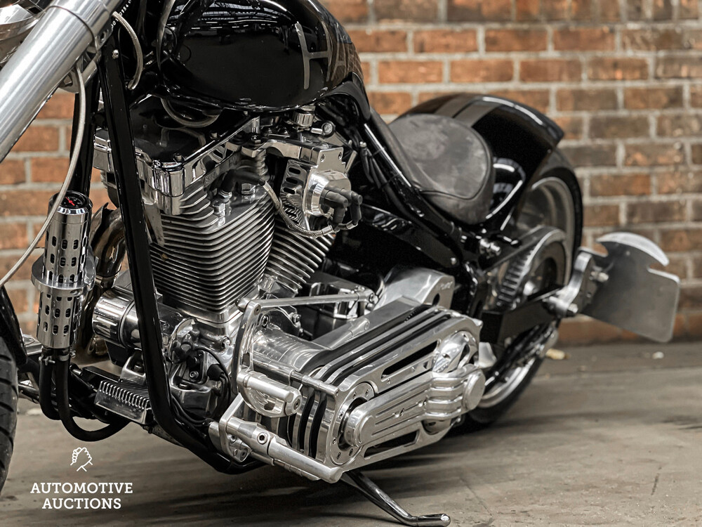 Walz Hardcore Cycles NL Dragstyle Chopper -1600cc S&S- 2002, 65-MB-GV