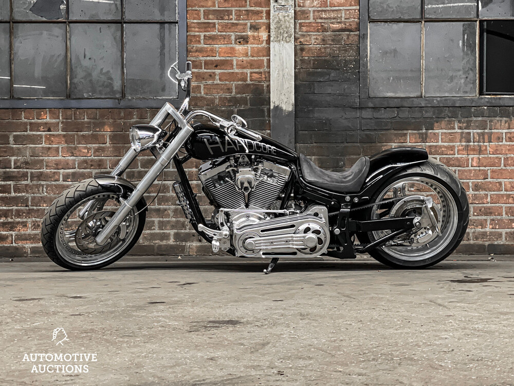 Walz Hardcore Cycles NL Dragstyle Chopper -1600cc S&S- 2002, 65-MB-GV