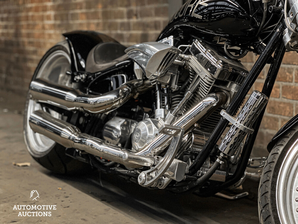 Walz Hardcore Cycles NL Dragstyle Chopper -1600cc S&S- 2002, 65-MB-GV