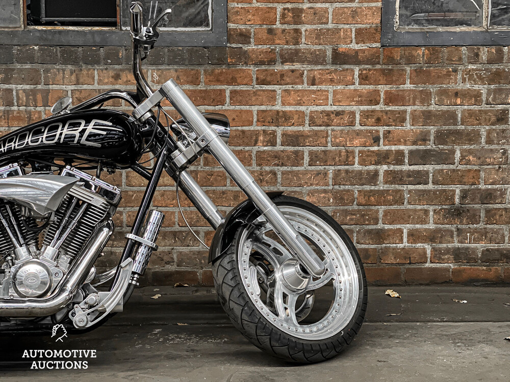 Walz Hardcore Cycles NL Dragstyle Chopper -1600cc S&S- 2002, 65-MB-GV