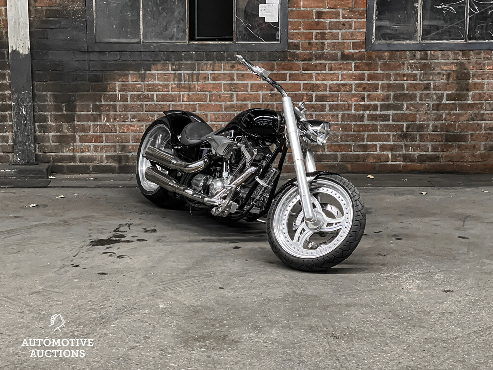 Walz Hardcore Cycles NL Dragstyle Chopper -1600cc S&S- 2002, 65-MB-GV