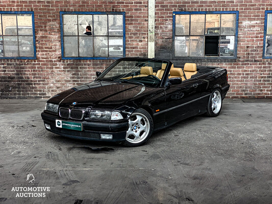 BMW 320i Executive E36 3-Series Convertible 150hp 1998 -Orig. EN- TP-BN-25 - Youngtimer-