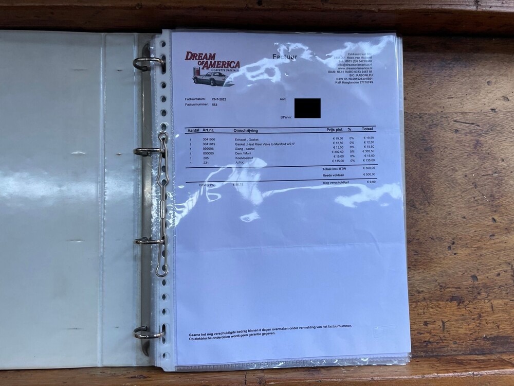 Chevrolet USA Corvette 1 YZ 87 300pk 1978, GT-JV-75