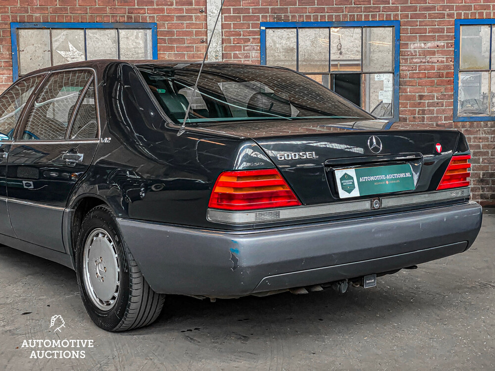 Mercedes-Benz 600 SEL W140 S-klasse 408pk 1992, 40-XN-ZP