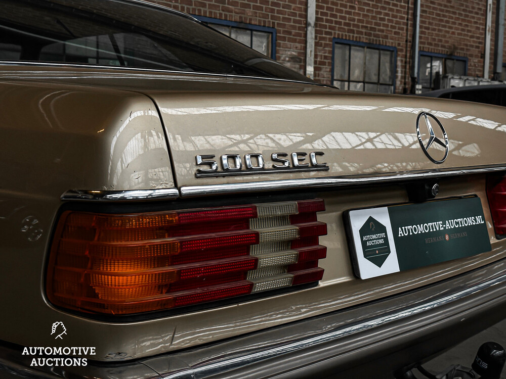Mercedes-Benz 500 SEC 241pk 1981, 91-TL-BP