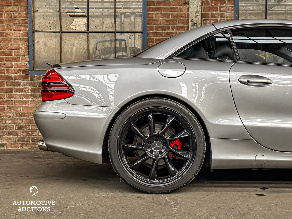 Mercedes-Benz SL500 5.0 V8 SL-klasse 306pk 2002, 12-PR-VL -Youngtimer-
