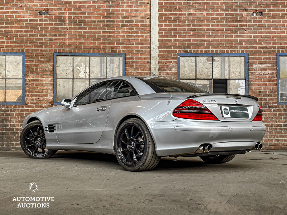 Mercedes-Benz SL500 5.0 V8 SL-klasse 306pk 2002, 12-PR-VL -Youngtimer-