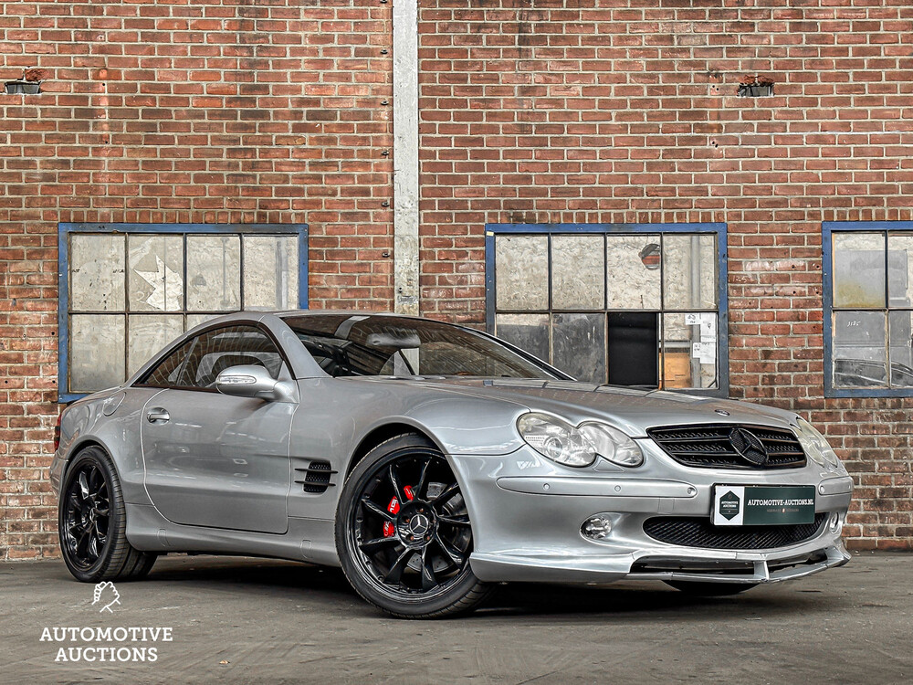 Mercedes-Benz SL500 5.0 V8 SL-klasse 306pk 2002, 12-PR-VL -Youngtimer-