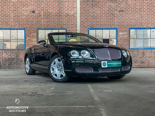 Bentley Continental GTC 6.0 W12 Cabriolet Facelift 560pk (British Racing Green) , 38-KFR-7