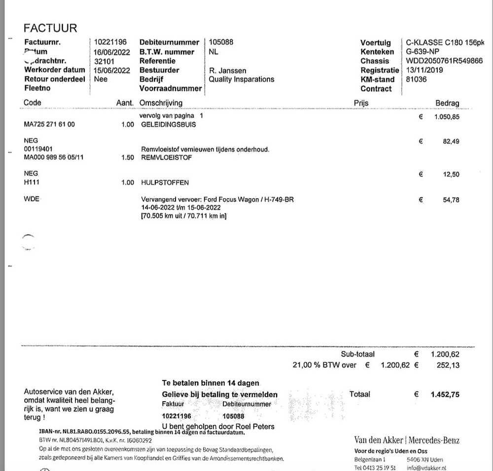 Mercedes-Benz C180 AMG -MY 2020- 156pk C-klasse -Orig NL-, G-639-NP