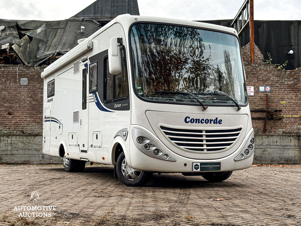 Iveco Concorde Carver 771L Kampeerwagen 177pk 2009, T-562-NV