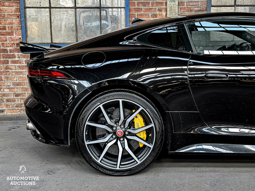 Jaguar F-TYPE SVR 5.0 V8 Coupé AWD BLACK-EDITION 575hp 2018, N-982-JF