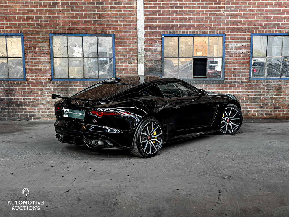 Jaguar F-TYPE SVR 5.0 V8 Coupé AWD BLACK-EDITION 575hp 2018, N-982-JF