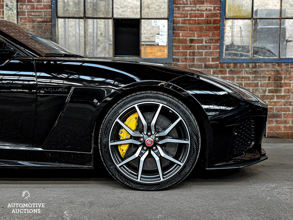 Jaguar F-TYPE SVR 5.0 V8 Coupé AWD BLACK-EDITION 575hp 2018, N-982-JF