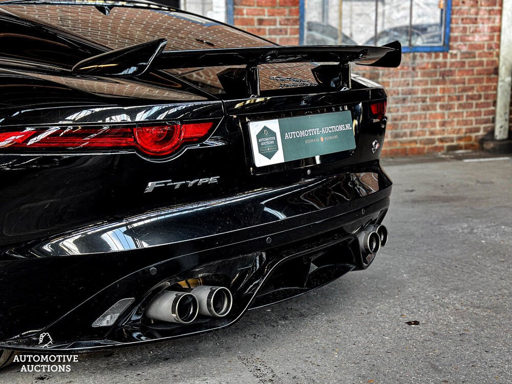 Jaguar F-TYPE SVR 5.0 V8 Coupé AWD BLACK-EDITION 575hp 2018, N-982-JF