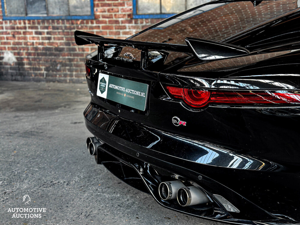 Jaguar F-TYPE SVR 5.0 V8 Coupé AWD BLACK-EDITION 575hp 2018, N-982-JF
