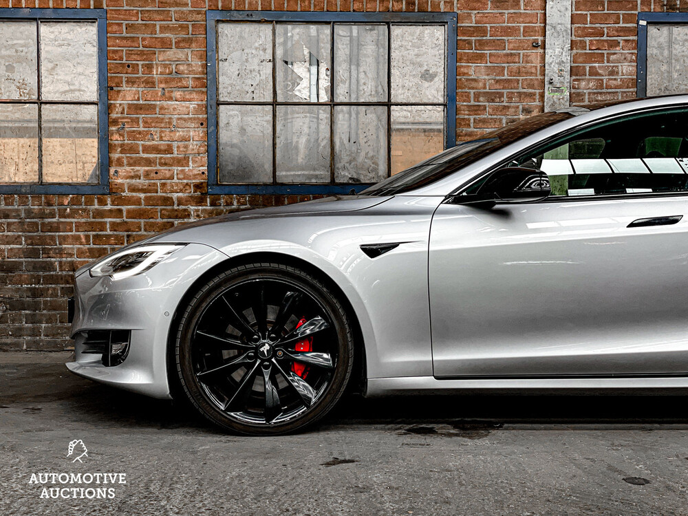 Tesla Model S 100D 417pk 2018, H-427-KG -Fabrieksgarantie-