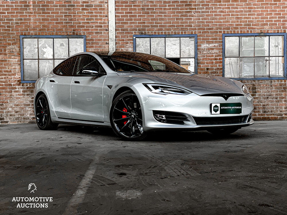 Tesla Model S 100D 417pk 2018, H-427-KG -Fabrieksgarantie-