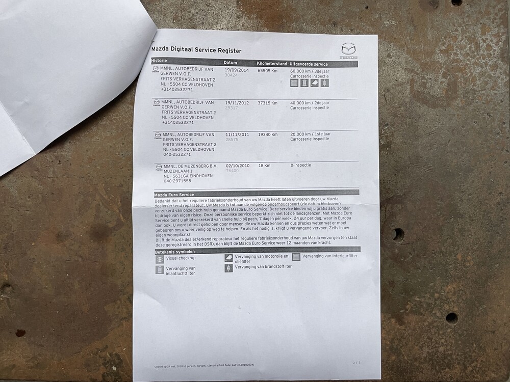 Mazda 6 Sportbreak 2.2 CiTD Business Plus 163PS 2010 -Orig. GB-, 93-NLL-2-KARTON