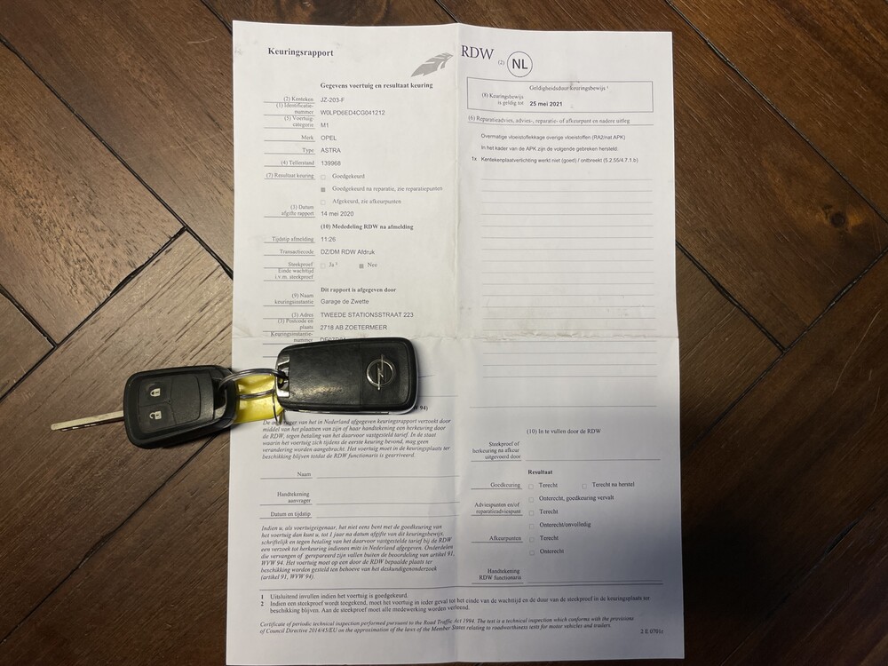 Opel Astra 1.6 Edition 116HP 2011, JZ-203-F