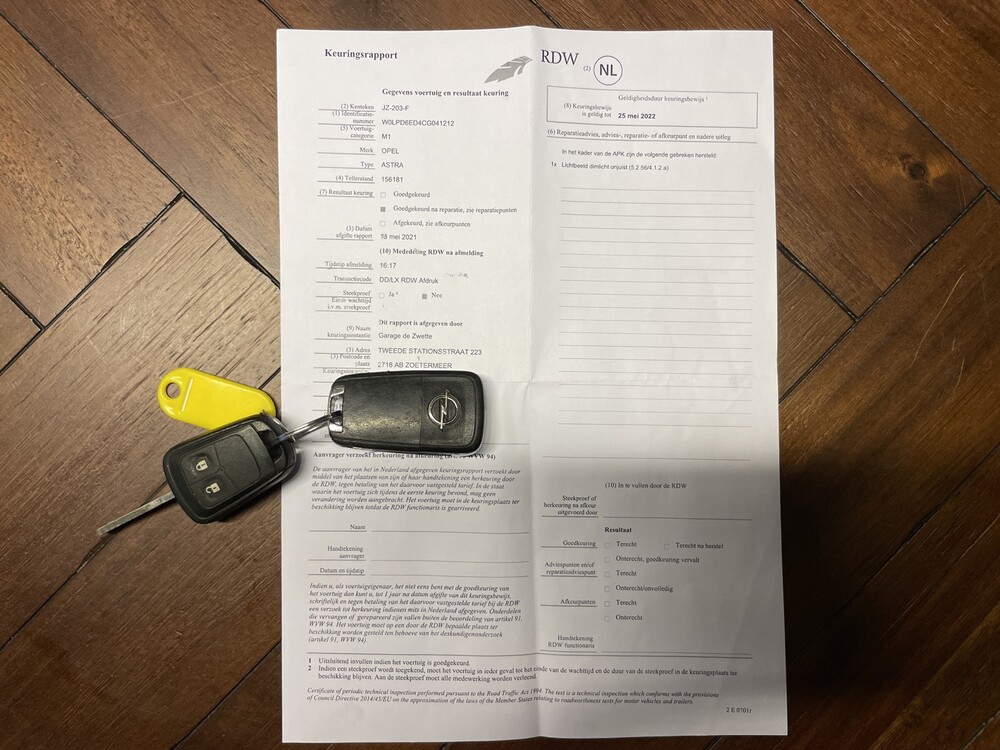 Opel Astra 1.6 Edition 116HP 2011, JZ-203-F