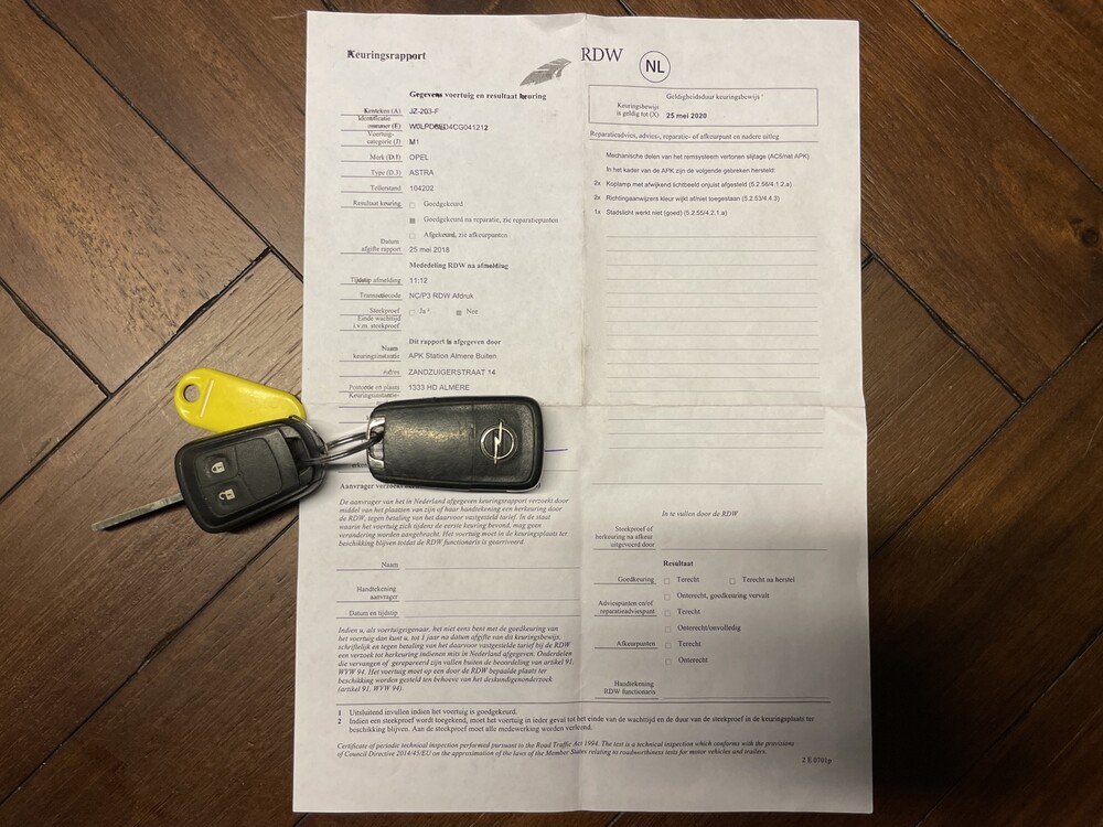 Opel Astra 1.6 Edition 116HP 2011, JZ-203-F