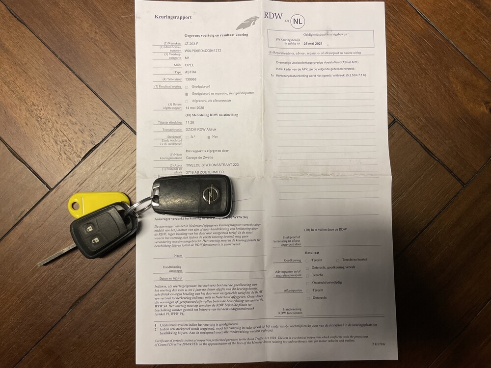 Opel Astra 1.6 Edition 116HP 2011, JZ-203-F