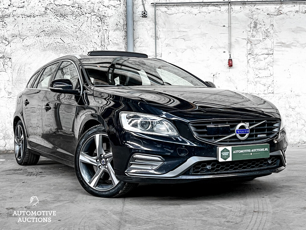 Volvo V60 2.4 D6 AWD Plug-In Hybrid R-Design 215PS 2014, -orig. GB- 6-XXZ-18