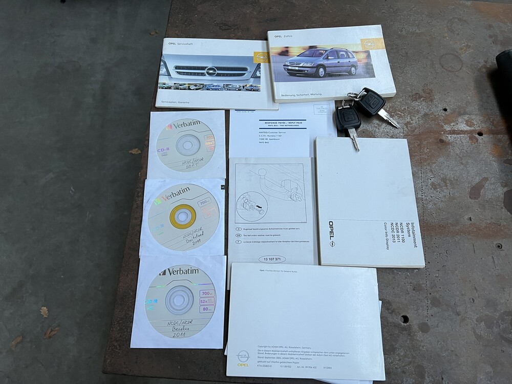 Opel Zafira 2.0-16V OPC 192pk 2002 -Orig. NL-, 15-LF-JT