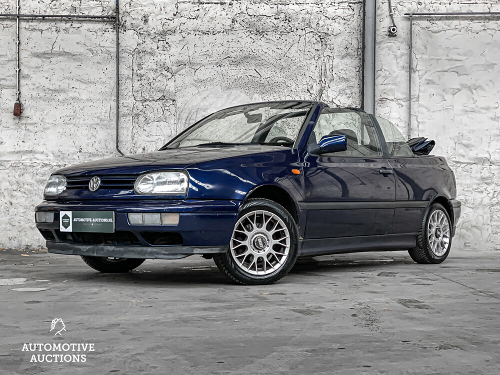 Volkswagen Golf Cabriolet 1.8 90PS 1995 -Orig. EN-, LX-XH-63