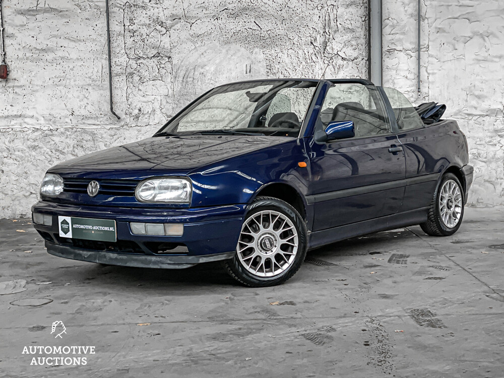 Volkswagen Golf Cabriolet 1.8 90PS 1995 -Orig. EN-, LX-XH-63