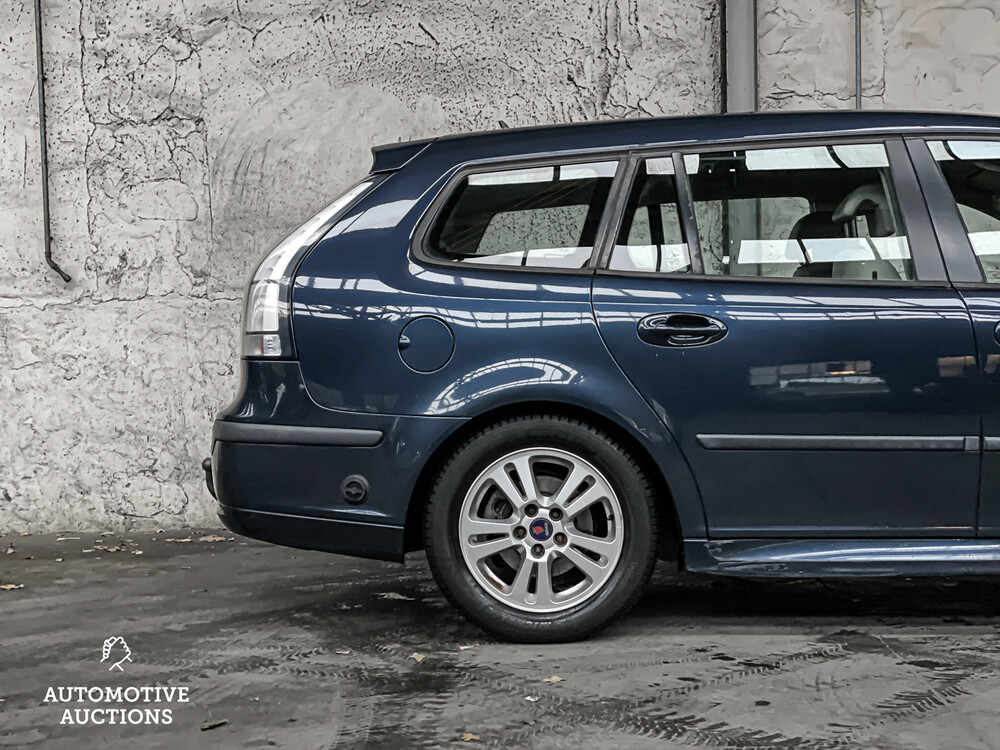 Saab 9-3 Sport Kombi 1.8t Linear 150PS 2006 -Orig. NL-, 43-TF-FG