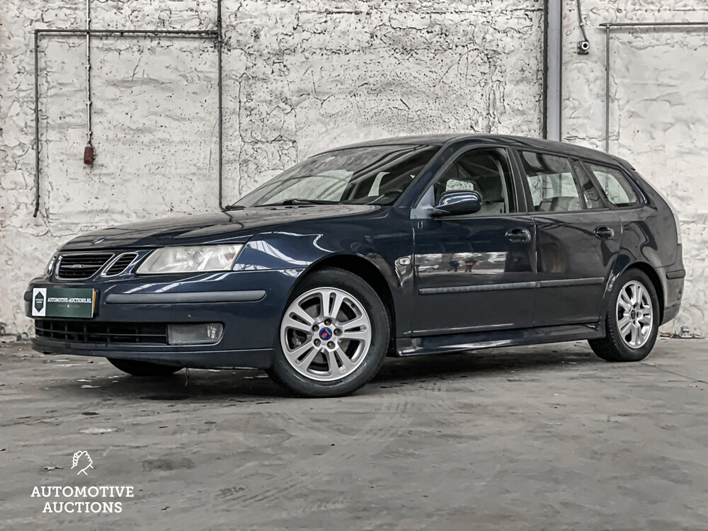 Saab 9-3 Sport Kombi 1.8t Linear 150PS 2006 -Orig. NL-, 43-TF-FG