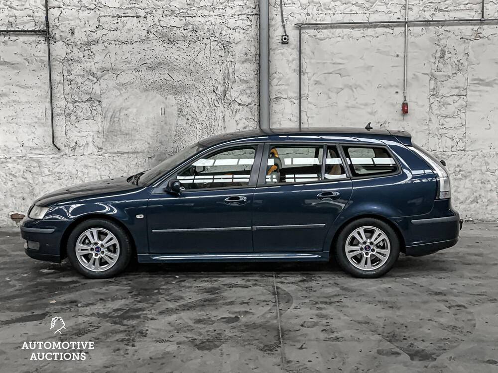 Saab 9-3 Sport Kombi 1.8t Linear 150PS 2006 -Orig. NL-, 43-TF-FG