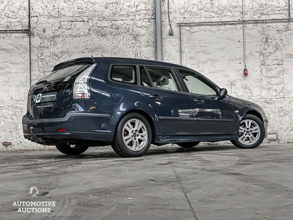 Saab 9-3 Sport Kombi 1.8t Linear 150PS 2006 -Orig. NL-, 43-TF-FG