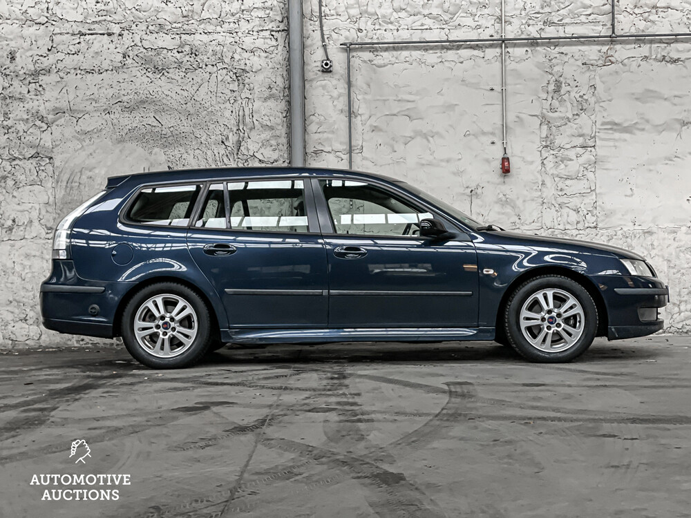 Saab 9-3 Sport Kombi 1.8t Linear 150PS 2006 -Orig. NL-, 43-TF-FG