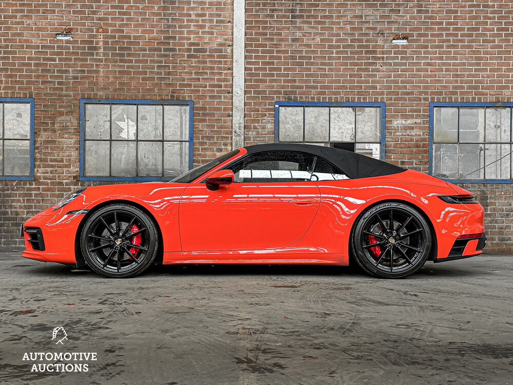 Porsche 911 Carrera S Cabriolet Sport-Design Sport-Chrono 450PS 2020-MJ 992 NW-Modell, J-293-FL