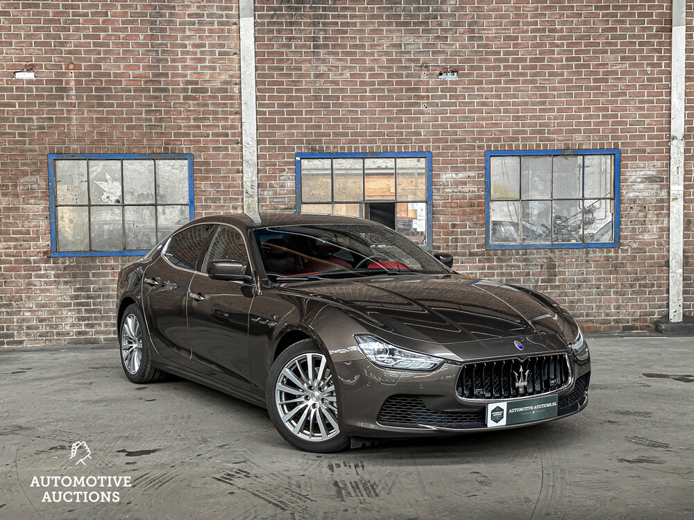 Maserati Ghibli 3.0 V6 330hp 2014 -Orig. NL-, 1-TGT-21