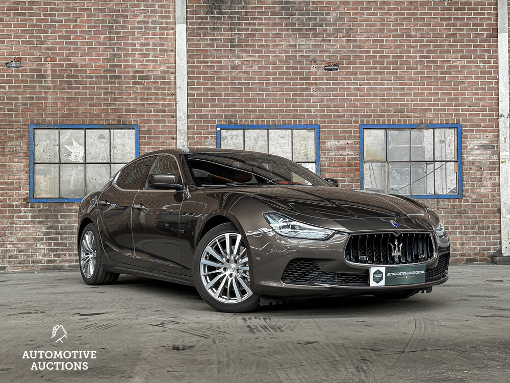 Maserati Ghibli 3.0 V6 330hp 2014 -Orig. NL-, 1-TGT-21