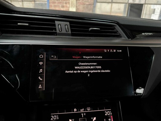 Audi E-Tron 50 Quattro Launch Edition Plus 71 kWh 313pk ORIG-NL 2019, G-036-ZR