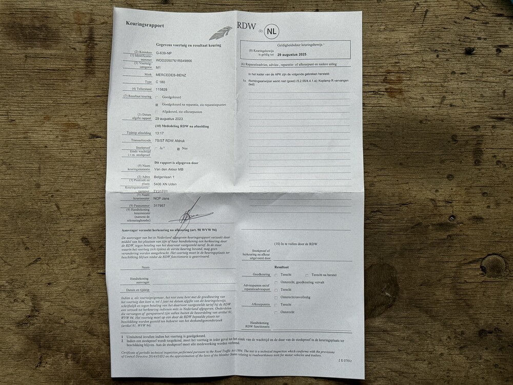 Mercedes-Benz C180 AMG -MY 2020- 156hp C-class -Orig NL-, G-639-NP