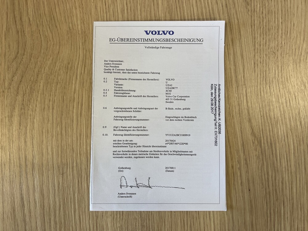 Volvo XC60 R-Design T6 AWD 334pk 2017, TN-081-Z