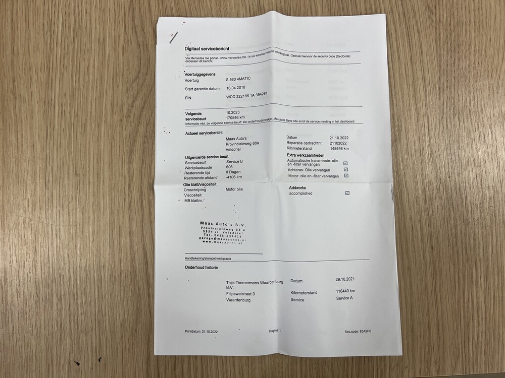Mercedes-Benz S560 AMG 470PS V8 S-Klasse LANG Premium Plus FACELIFT, XN-321-R