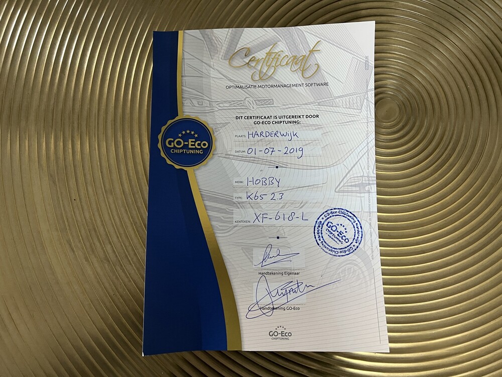 Fiat Ducato Hobby Vantana K65 180PS 2016, XF-618-L Camper